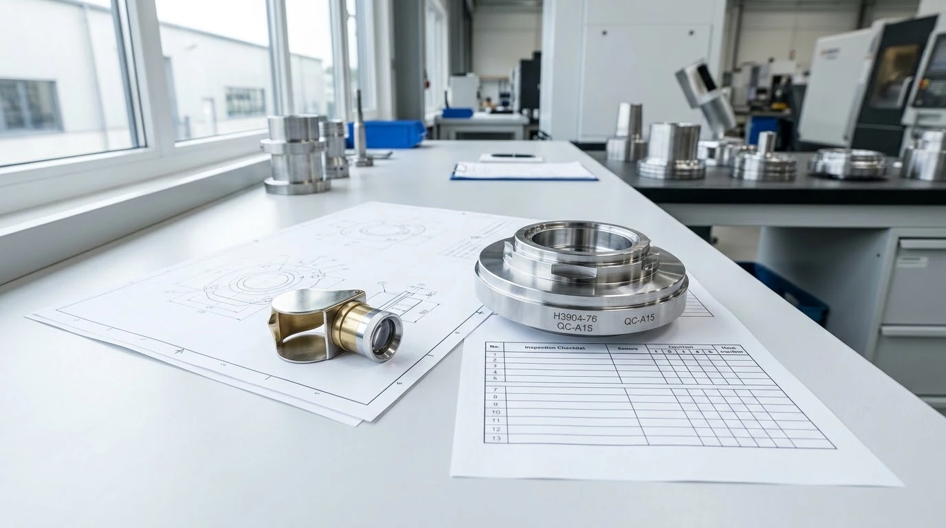 QTEK QA/QC engineer reviewing manufacturing data books